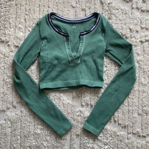 out from under go for gold seamless long sleeve top